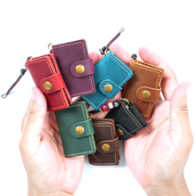 旅行者手帐本Mini版TN笔记本头层牛皮手工超小迷你小本子真皮挂件