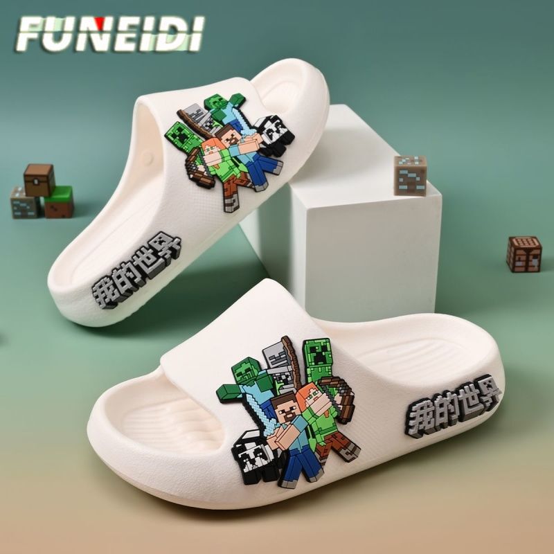 My World Children's Slippers for Boys 2026 Summer New Non-Slip Soft Sole Sandals for Older Kids and Toddlers Boys My World Children's Slippers for Boys 2026 Summer New Non-Slip Soft Sole Sandals for Older Kids and Toddlers Boys