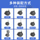Caster universal wheel 1 inch 1.5 inch furniture pp nylon caster plastic appliances PU silent white wheel nylon