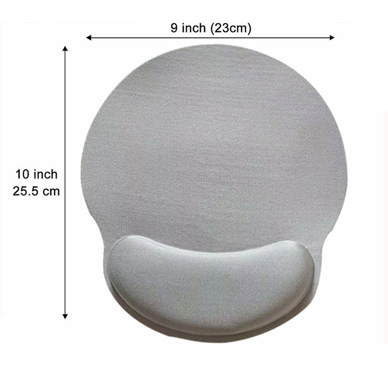 회색 손목 마우스 패드