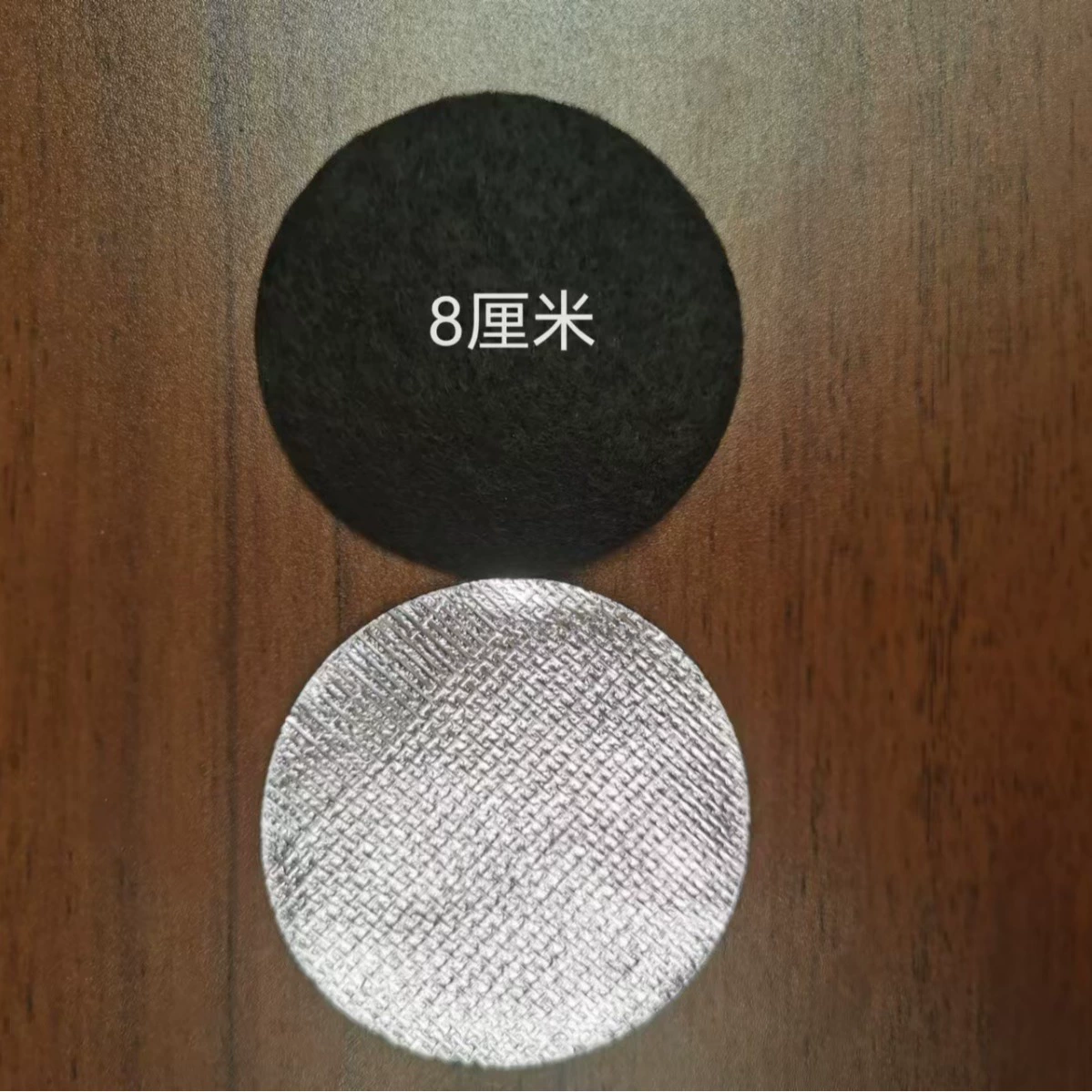 8cm Огнестойкая хлопковая круглая утолщенная курильница, изоляционные подушечки из хлопковой алюминиевой фольги, хлопковая катушка для благовоний, огнестойкая хлопковая подушечка для москитной катушки.