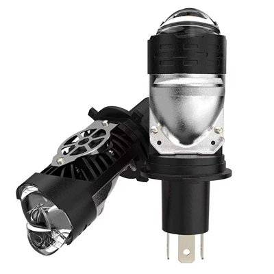 Motorcycle headlights, headlights Led Lens Headlight H4