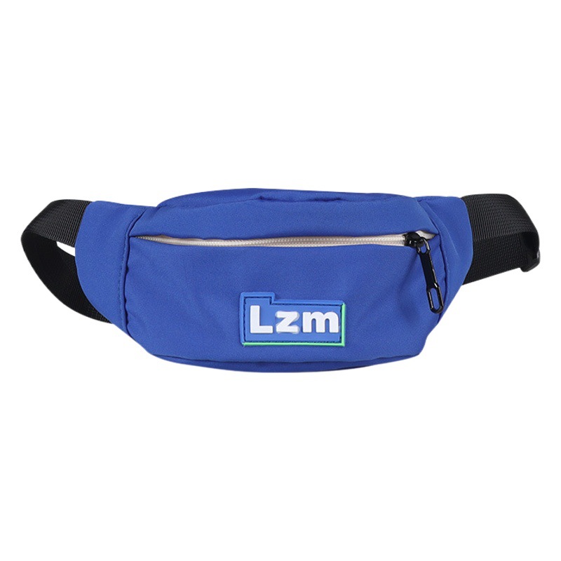 Mini bolso de la cintura de los niños de moda fuera niños y niñas bolsa de hombro de los deportes estilo coreano bebé carta crossbody pequeña bolsa de pecho
