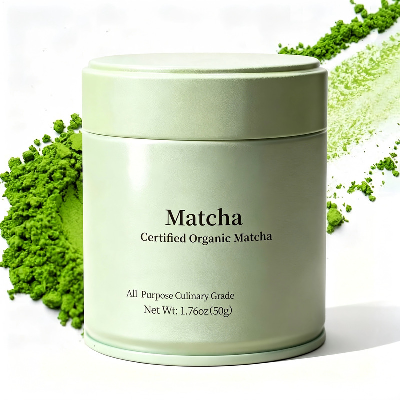 Ceremonial Grade Matcha Powder for Cross-Border Export Japanese Matcha Green Tea Powder Matcha Certified Originic