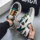 2025 New Summer Men's Shoes Breathable Casual All-match Korean Style Swivel Buckle Youth sneaker Students Running Trendy Shoes