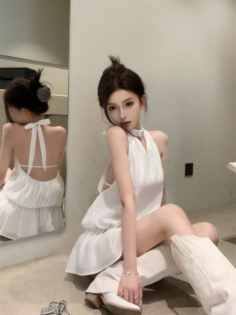 Summer white dress