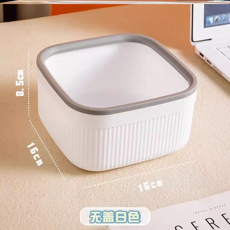 桌面垃圾桶迷你可爱桌上茶几ins风收纳桶小号轻奢创意家用 纸篓筒|undefined