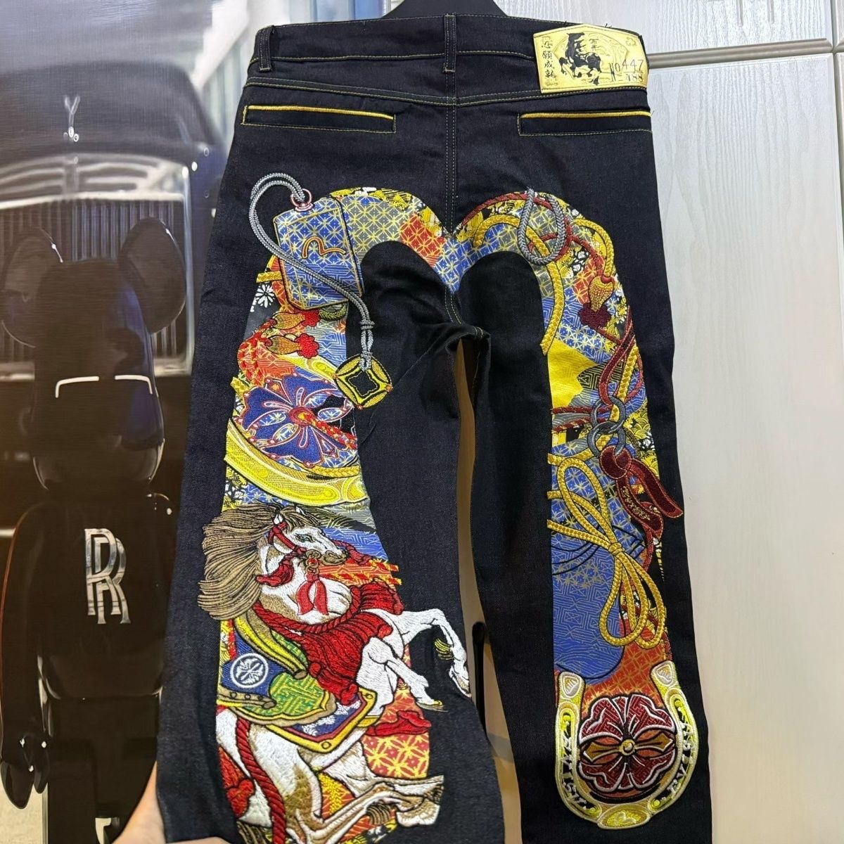 GMABCD Unisex Graphic Denim Jeans – Casual Streetwear Pants Collection - detail 23