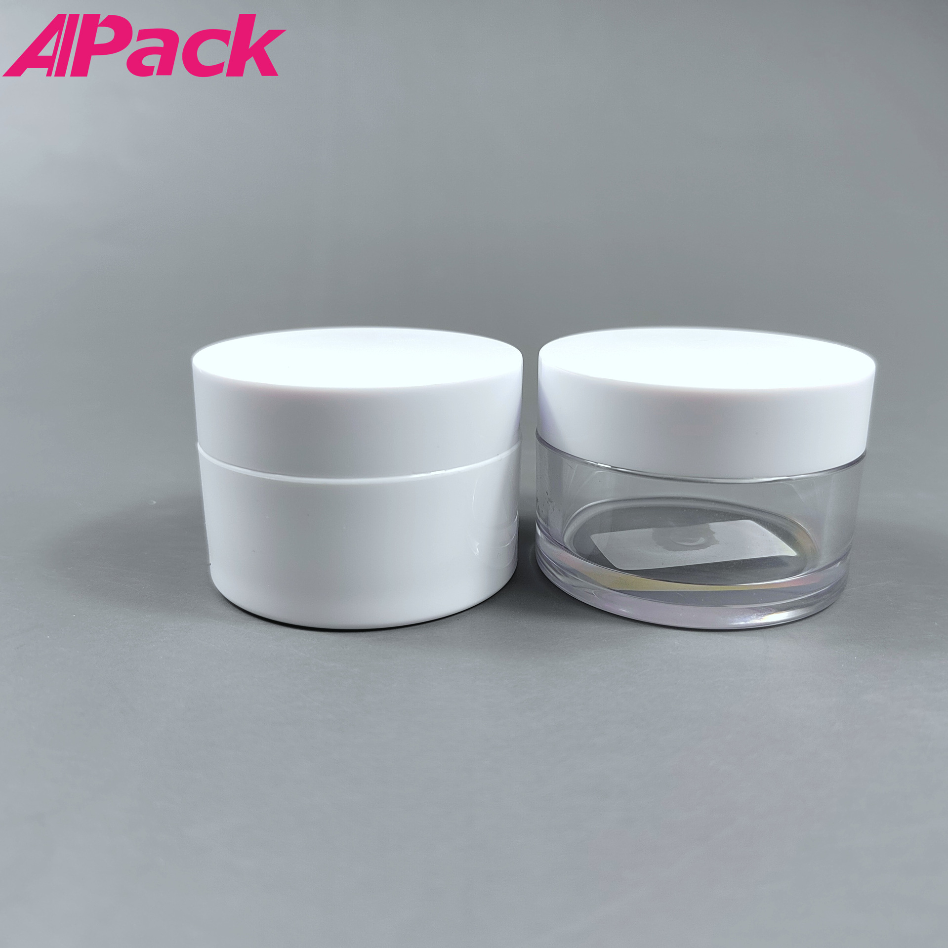 工厂加工定制30g PET厚壁膏霜瓶日霜晚霜面霜分装瓶化妆品空瓶包