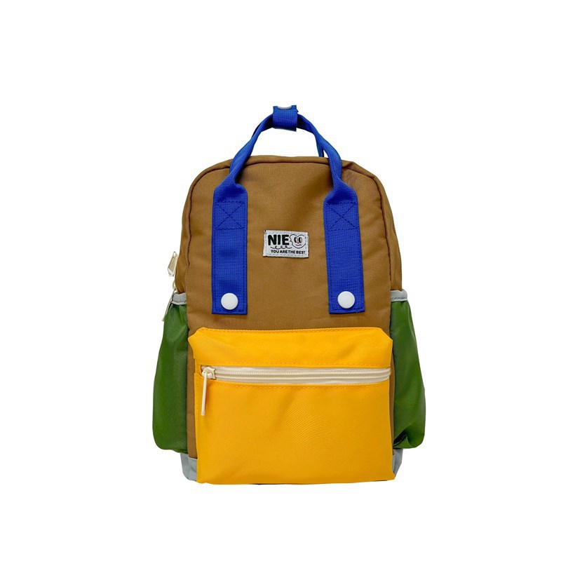 Mochila de moda coreana para niños y niñas, mochila de jardín de infantes, mochila de niños con colgantes de gran capacidad
