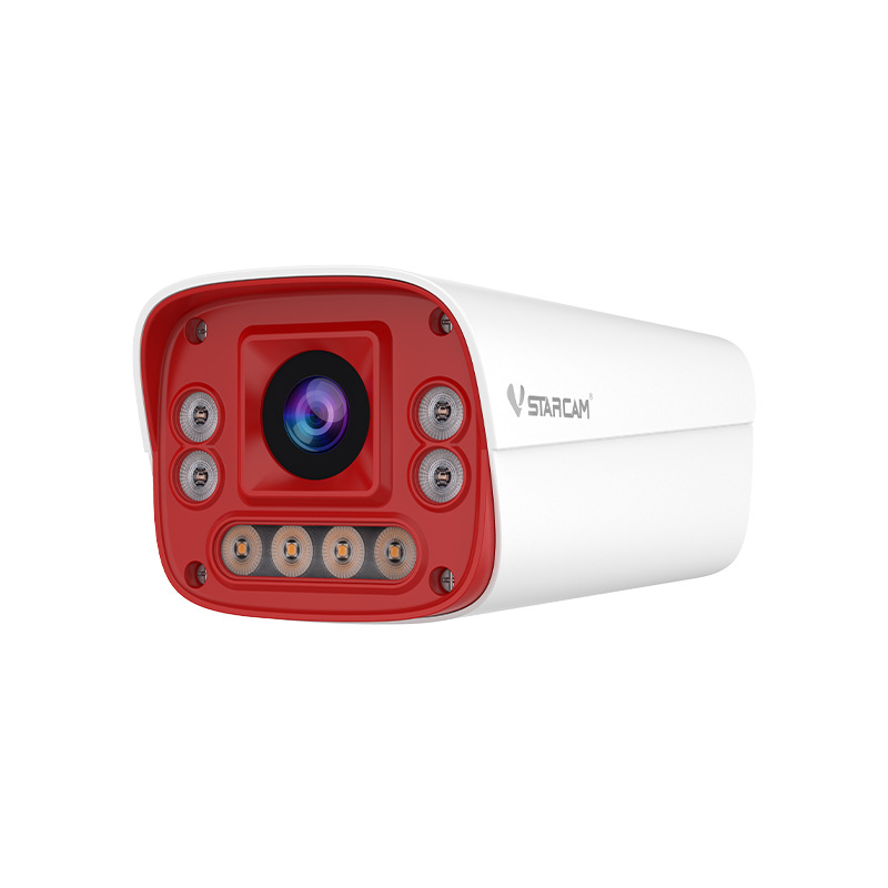 Cámara inteligente de AI detección de humo de llama abierta identificación de punto de fuego enmarcado alarma de voz seguridad inteligente