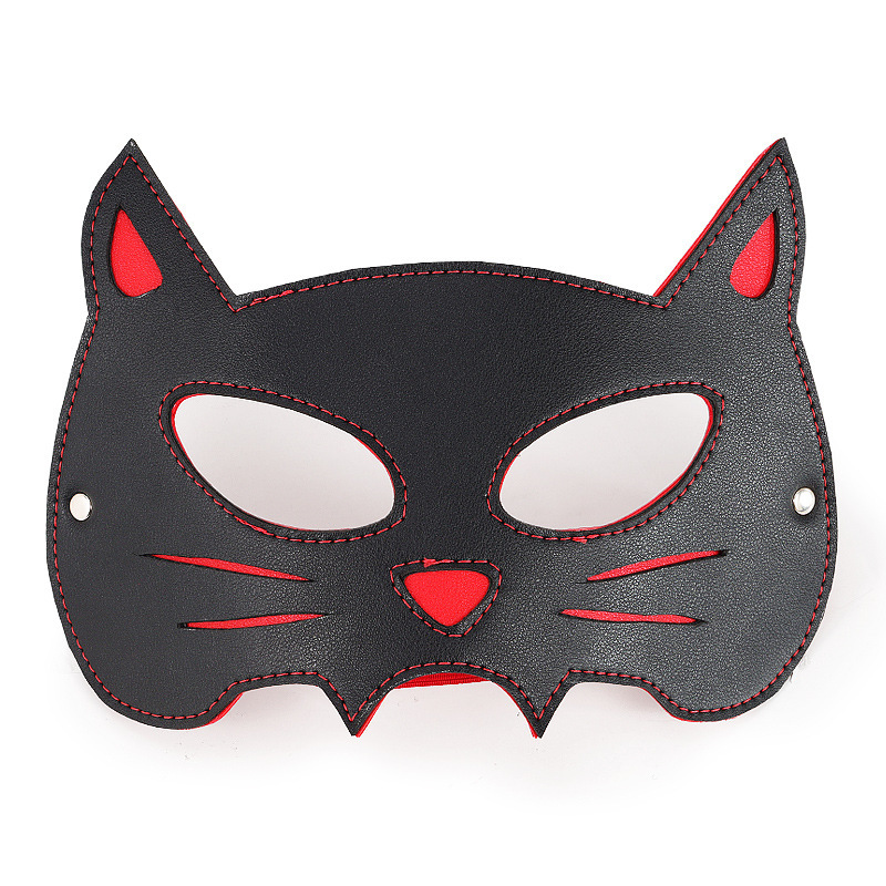 SM Erotic Hood Mask, Breathable Nylon Eye-Opening Design, Elastic Slip-On Adult Headgear — detail image 42