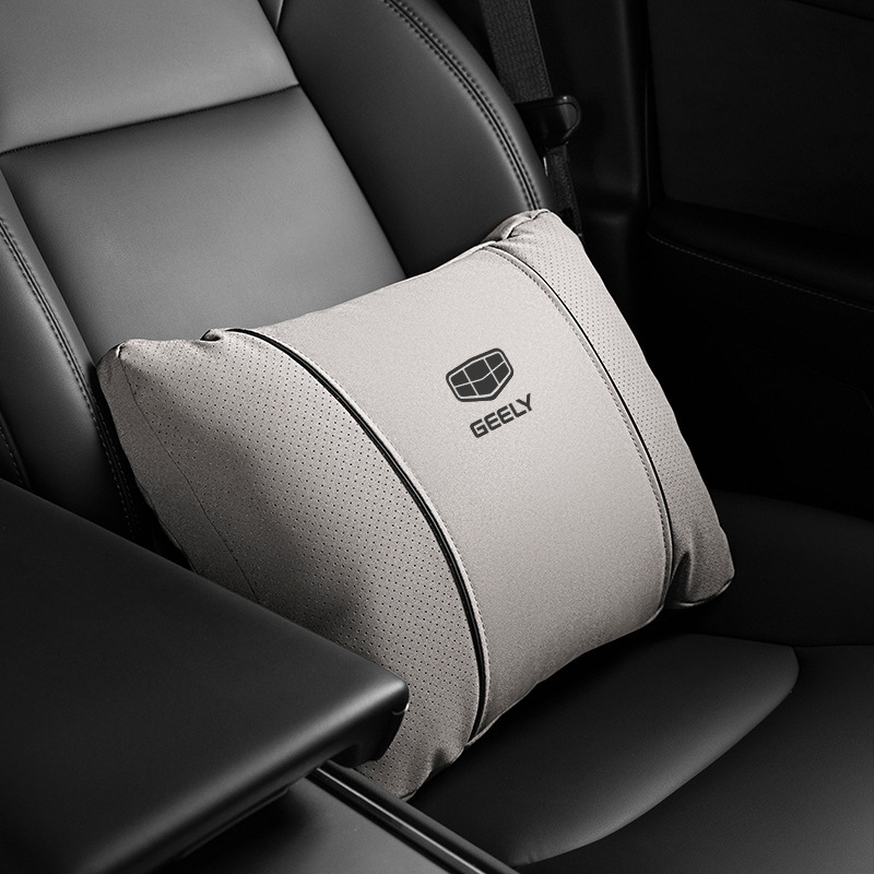 吉利ヘッドレストと腰クッションに適しています Xingyue L Emgrand L Binrui Vision Booyou 車のネックピローと車の腰サポート|undefined