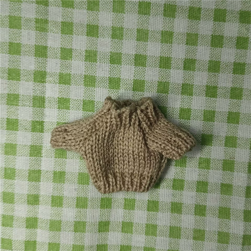 10 얇은 20cm 곰 토끼 착용 다크 브라운 스웨터에 적합