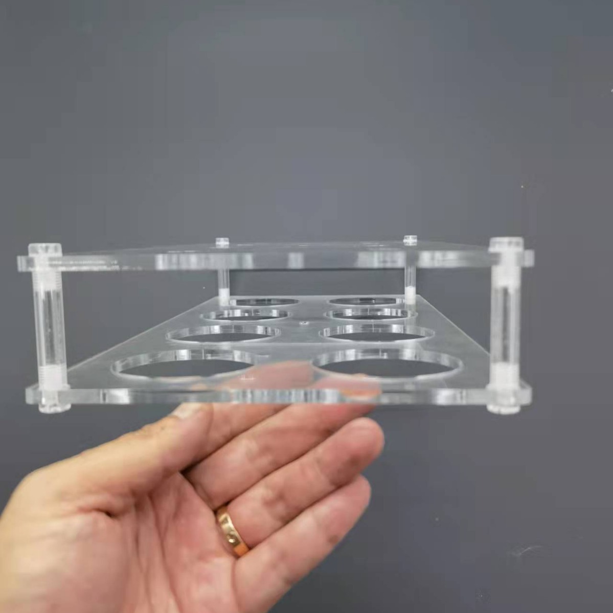 实验 化工 梨型(形)瓶架 有机玻璃