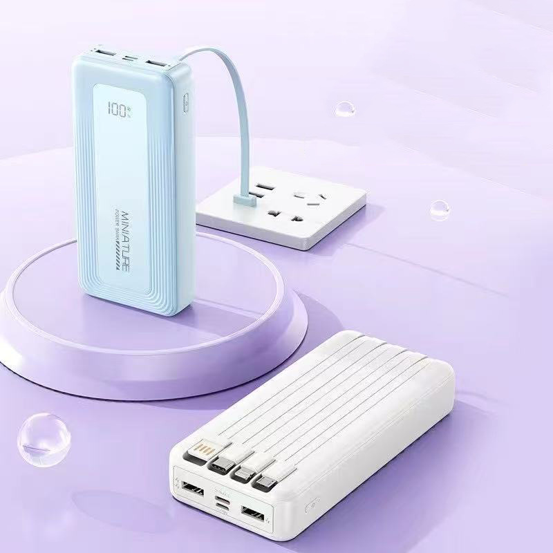 Ventas directas de fábrica Mini banco de carga de carga rápida Pantalla digital inteligente Fuente de alimentación móvil compacta Máquina de embarque portátil de gran capacidad