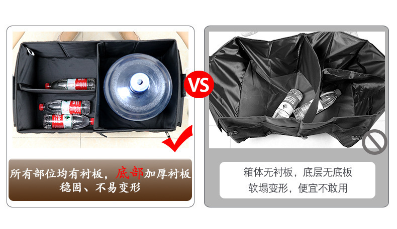 Car Trunk Storage Box, Car Storage Box, Foldable Car Storage Bag, Waterproof and Insulated Storage Box