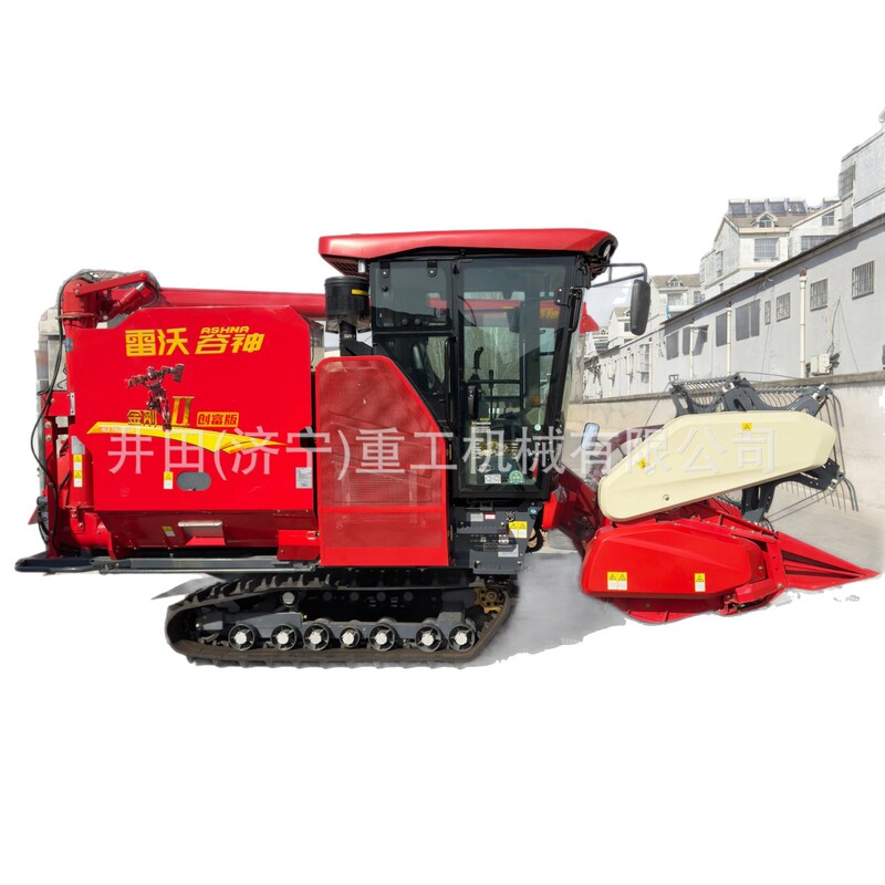 大型農業用クローラ式コンバイン、新型小麦・稲刈り機、脱穀機、新品レボコンバイン|undefined