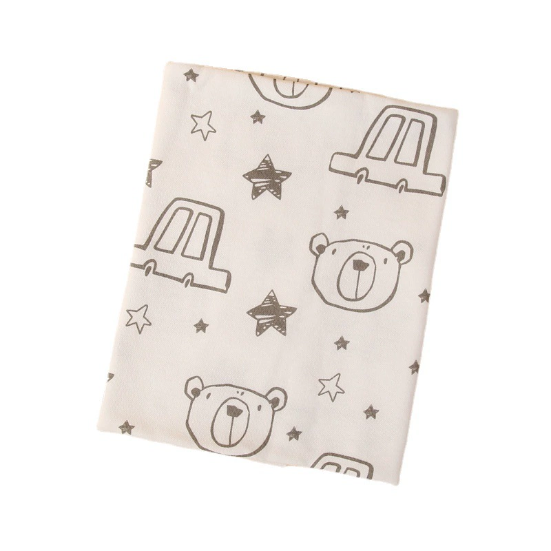 Cotton children's soft diaper, knitted cloth, 5 pieces