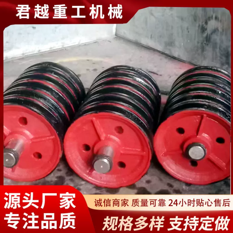 厂家批发起重机配件10吨定滑轮组 铸钢轧制双梁起重机滑轮片