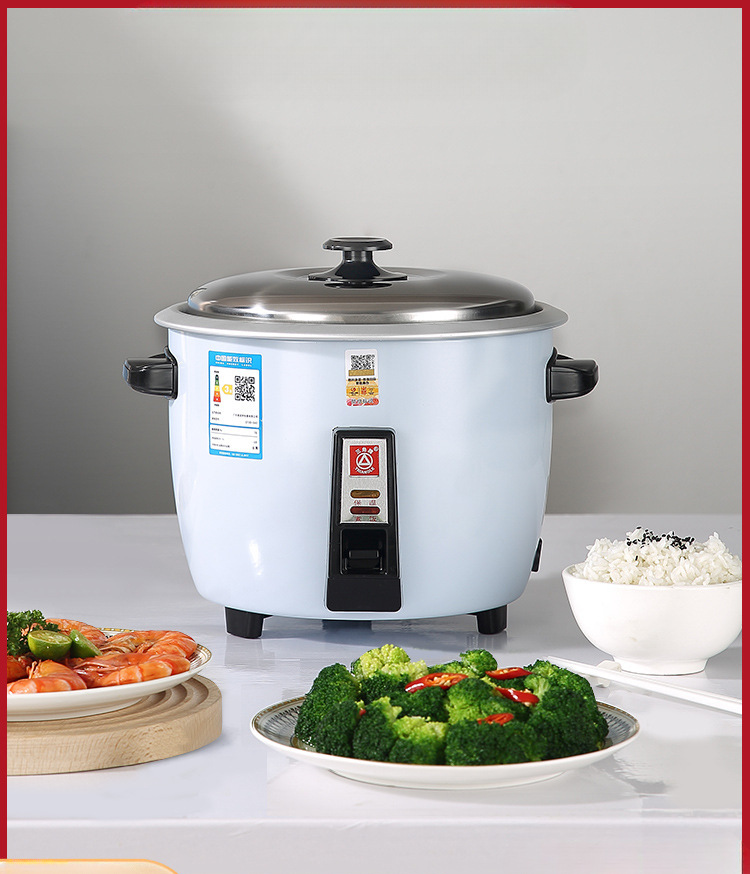 Rice Cooker Household Old-Fashioned Rice Cooker Mini Small 1-2-3-4 People 5-6 Large Commercial Rice Cooker with Steamer