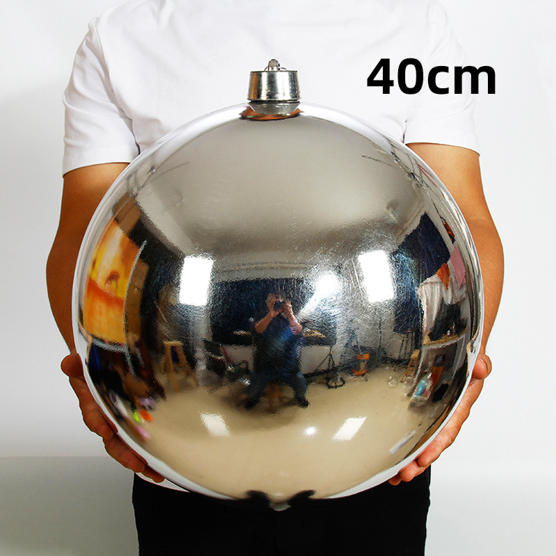 Dragón Tigre Bola de Navidad decoraciones del árbol de Navidad gran Bola brillante galvanoplastia bola de color bola colgante centro comercial bar decoración del techo