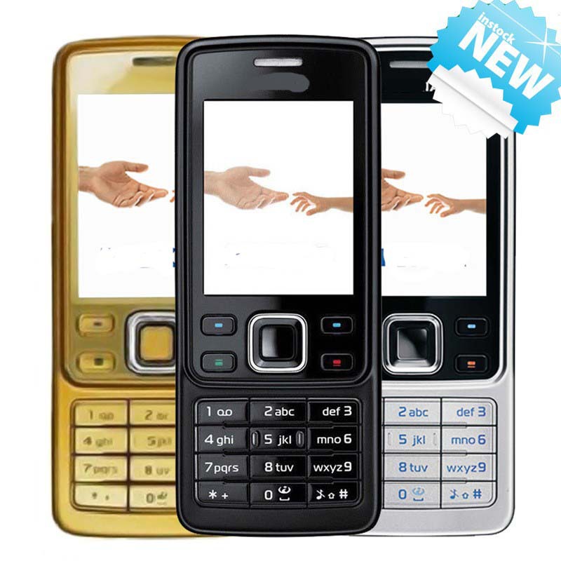 국경 휴대 전화 6300 GSM 비 스마트 폰 모바일 바 버튼 학생 노인 기계 작은 휴대 전화