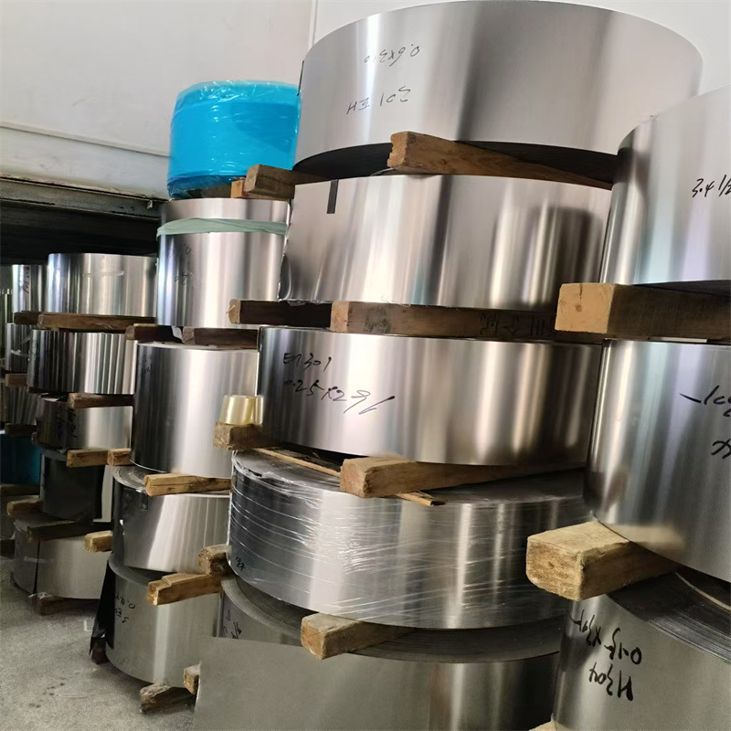 316L不锈钢打包带钢条捆扎钢带卷带特尺分条201 304规格齐全