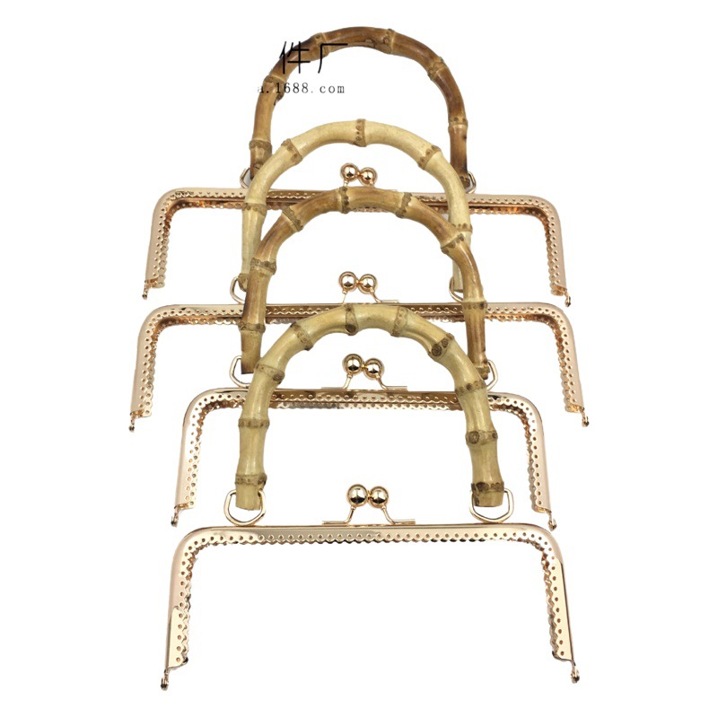 Especial 20CM 25CM cuadrado de encaje liso 27CM cintura cóncava M forma de bambú mano mano mano mano de bambú real oro