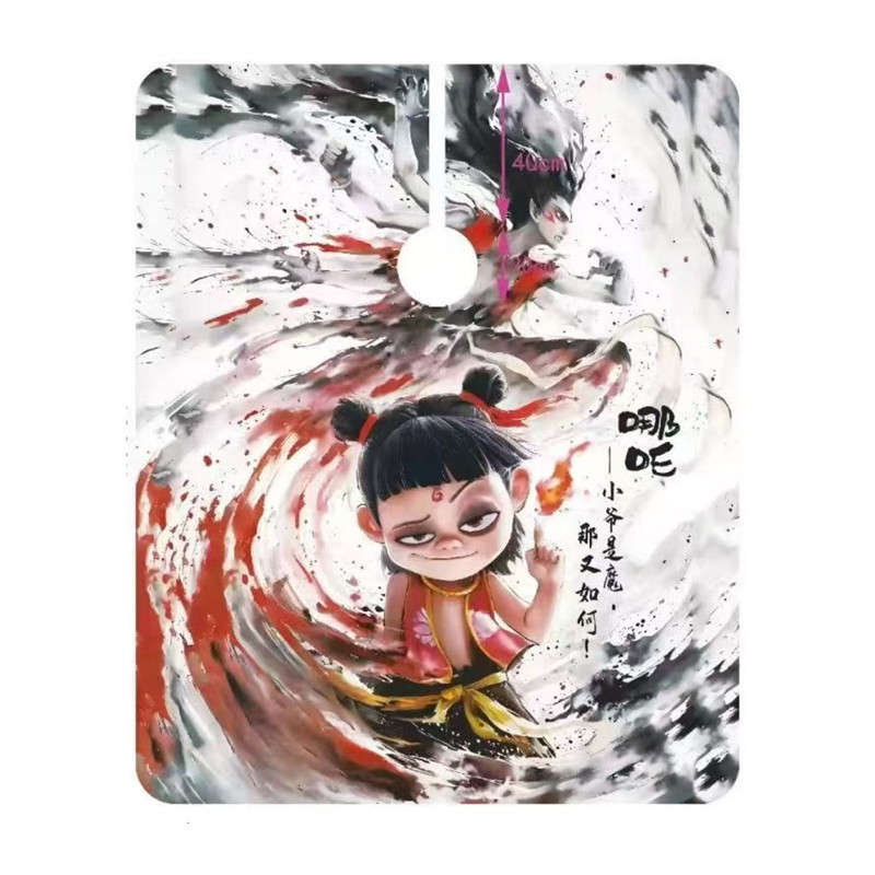 Nezha Devil Boy Sea Hairdressing Siege Anti-static Hair Home Barber Shop High-value Cartoon
