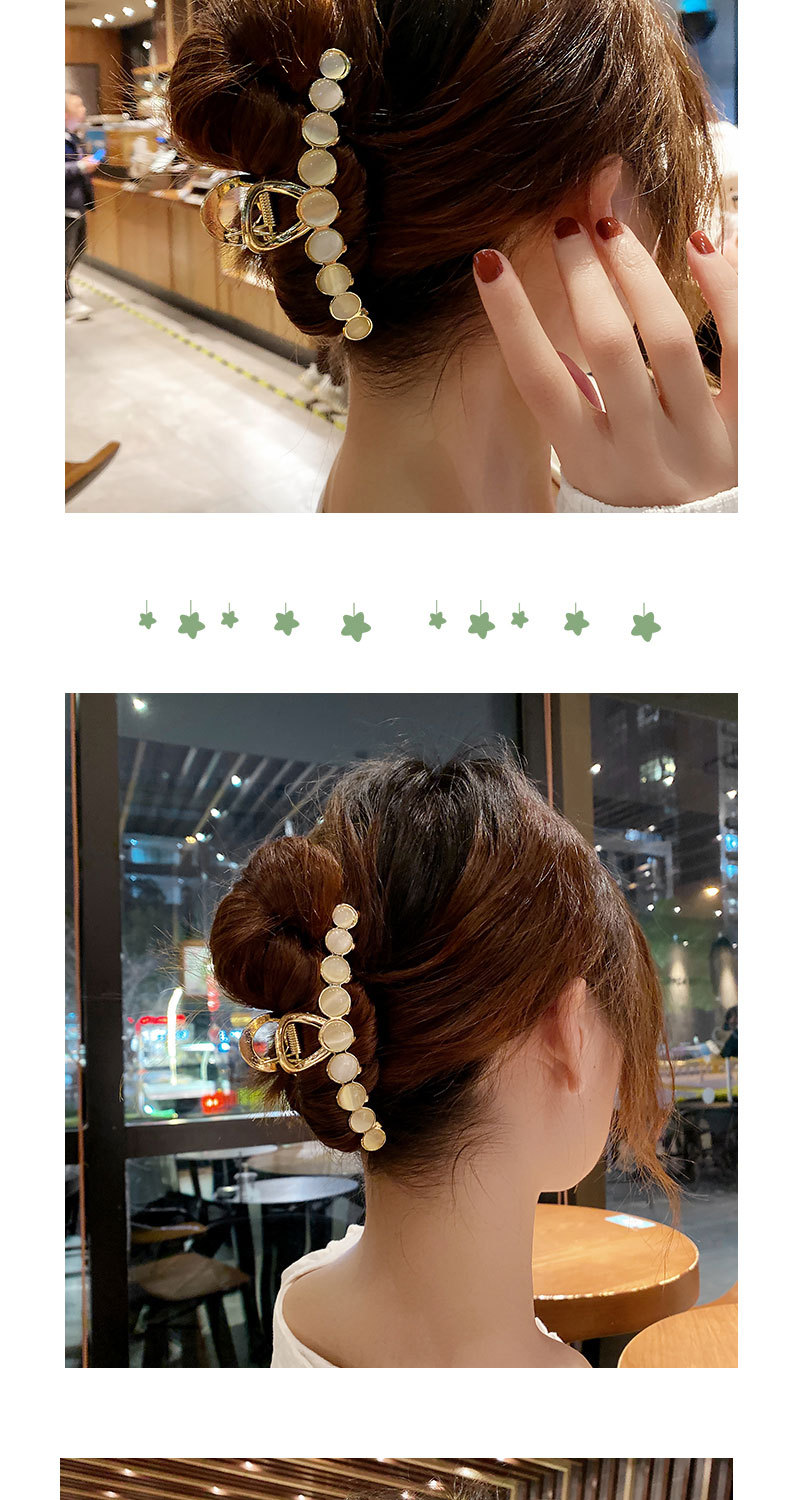 Cat&#39;s Eye Catch Clip Hairpin Headwear Femme display picture 1