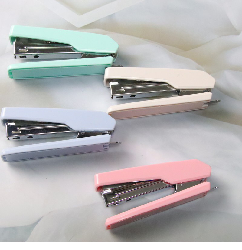 Morandi Stapler No. 10 Hand-bound Office Bill Stapler With Staple Remover Student Stationery Book Machine display picture 2