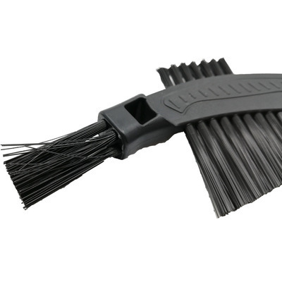 Cepillo de bicicleta tipo gancho cepillo de limpieza cepillo de cadena Placa de dientes limpieza y mantenimiento cepillo de limpieza de placa de presión del volante