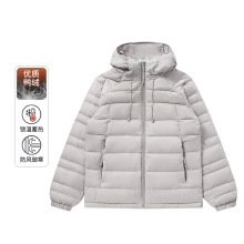 2025秋冬新款90绒男女同款轻薄羽绒服保暖连帽外套休闲潮流