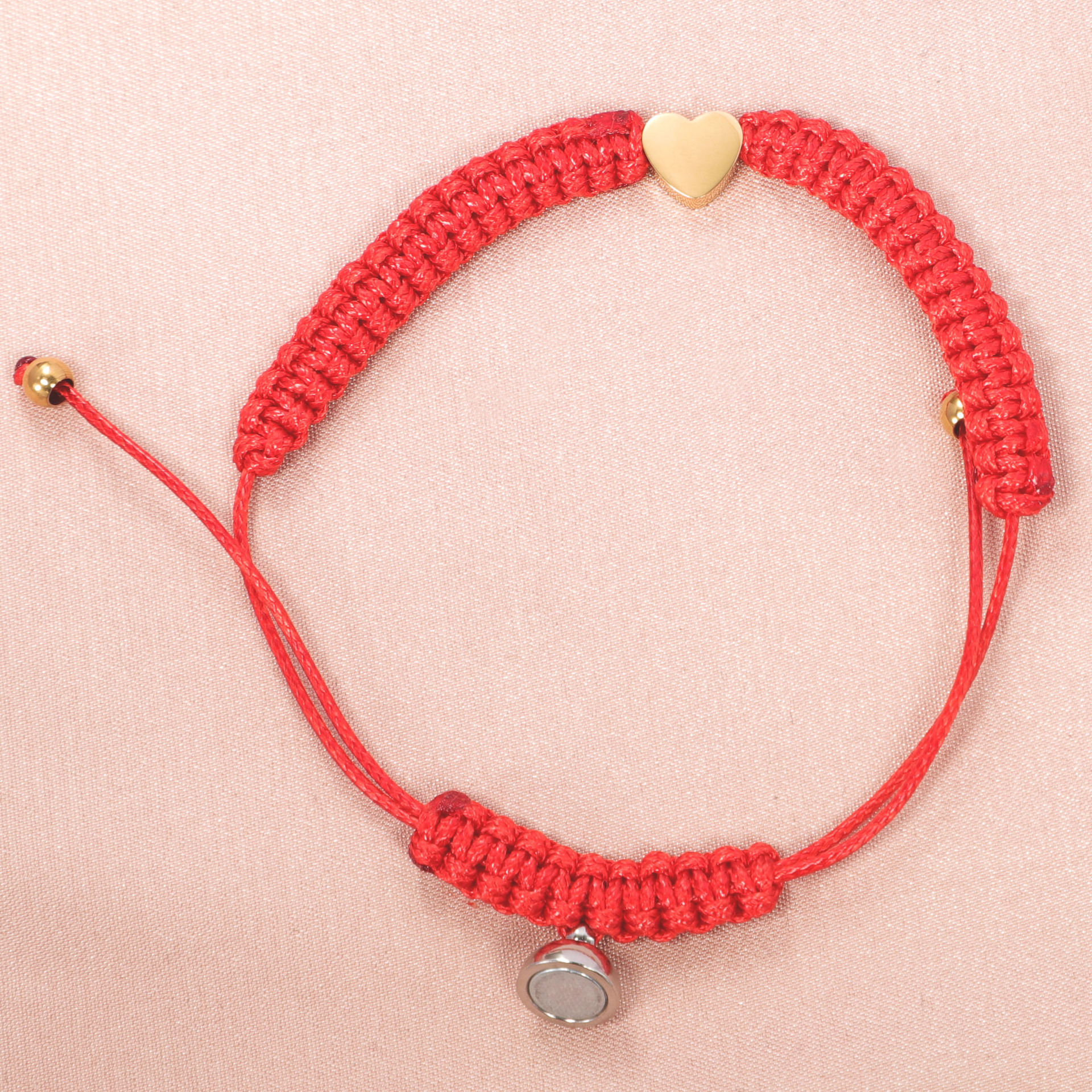 rope Material Simple Style Heart Shape Crown Rope Cord String String Bracelets Wholesale
