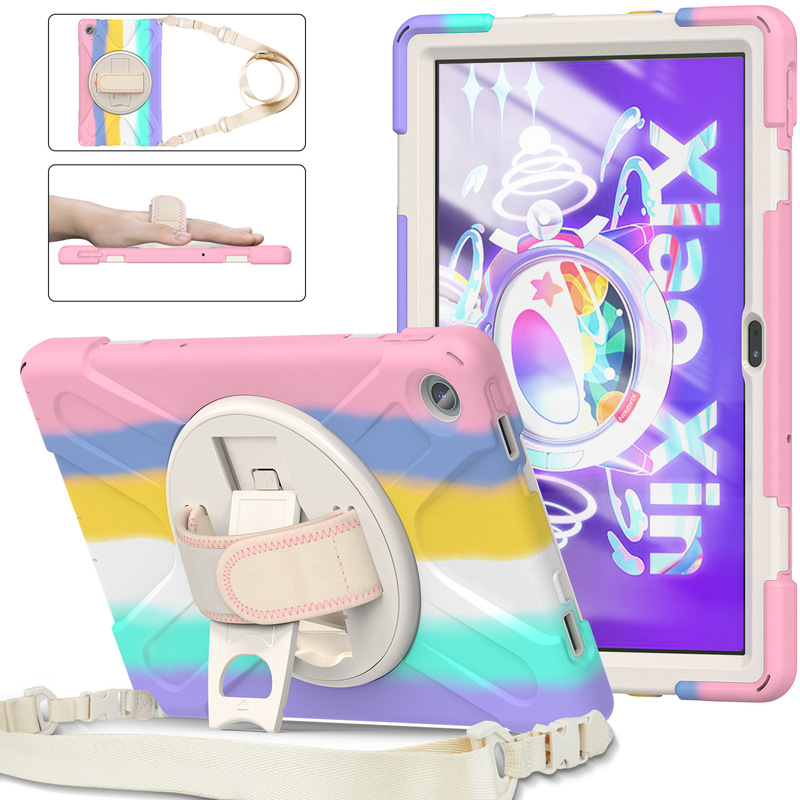 For Lenovo M10 Plus 2022 10.6 inch protective cover TB125F anti-drop soft silicone full edge cover Shell