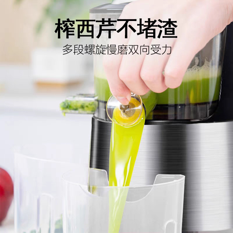 德国不锈钢榨汁机渣汁分离家用小型果蔬多功能商用原汁机炸果汁机|undefined