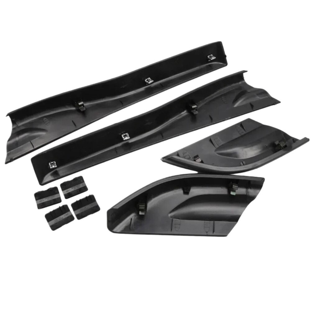 Suitable for 04-14 Tucson Roof Rack Cover Luggage Rack Decorative Cover Travel Rack Cover Matte Black