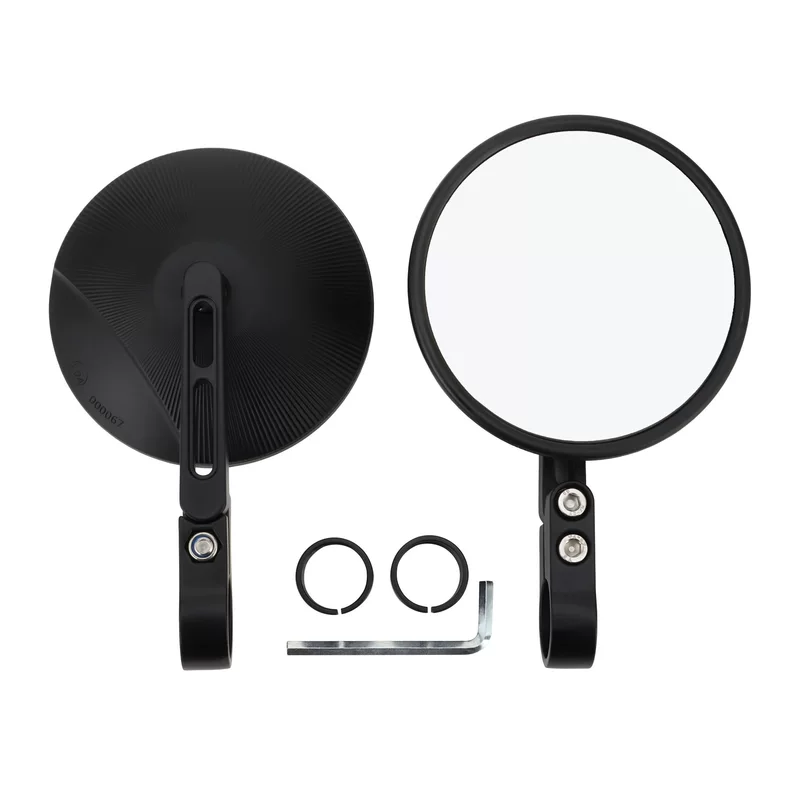 GOOFIT Adjustable bike, rear view mirror, universal steering wheel