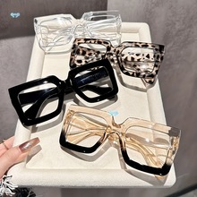 [Durable PC] 4PCS Women's OverSIZEd Square Fashion Glasses