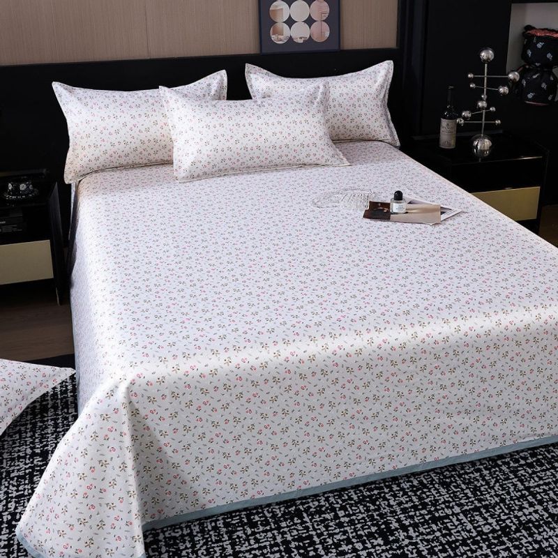 Estera de hielo estera de tres piezas set de estera de verano sábanas caseras dobles una sola pieza lavadora plegable estera de aire acondicionado suave