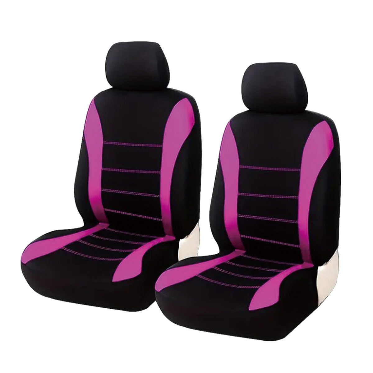 Un solo asiento general 2 piezas + doble asiento 4 piezas cubierta de asiento de furgoneta diseño de cintura transfronterizo cojín de tela cojín de asiento