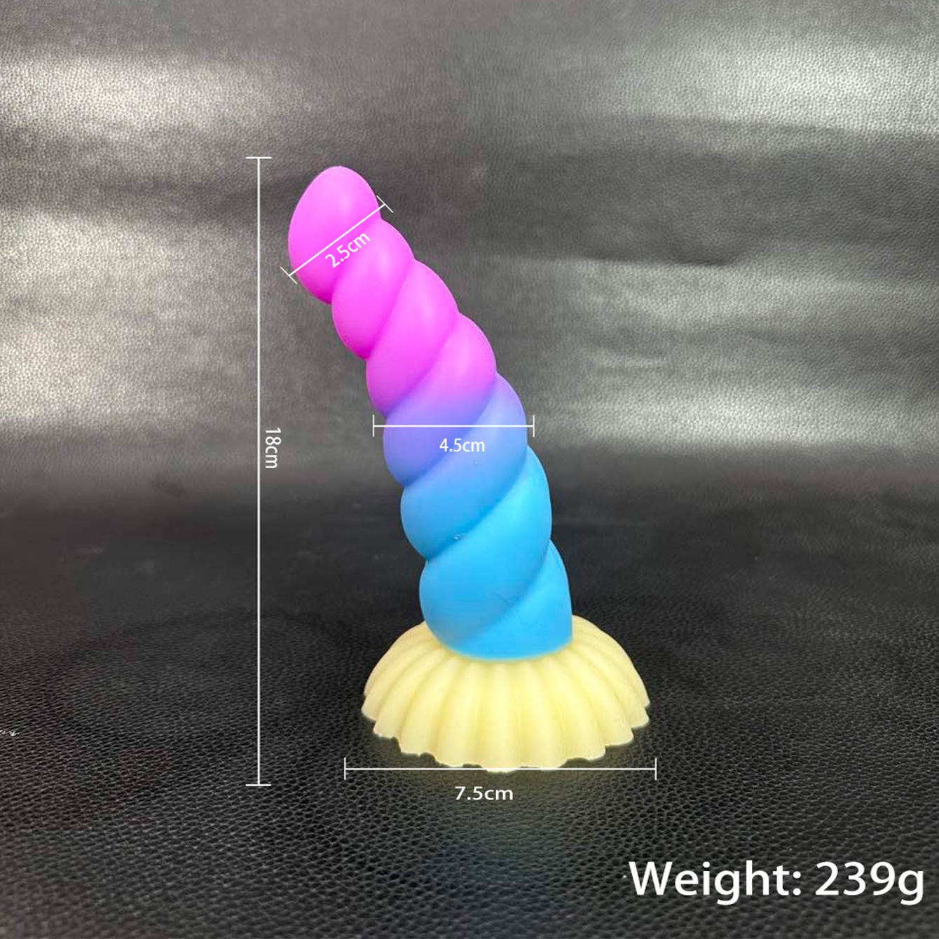 Shaped Silicone Anal Beads with Colorful Design for Adult Wellness — detail image 14