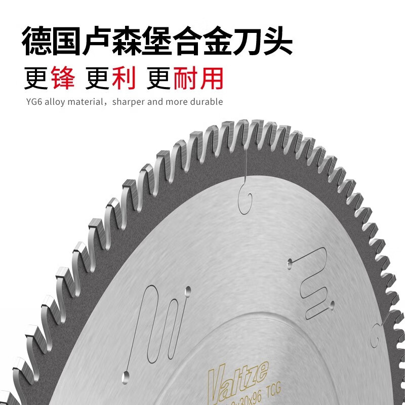 Jintian Woz precisión empuje mesa sierra 300x96 dientes 120 rastrillo rastrillo rastrillo madera hoja de sierra hoja de aleación de corte