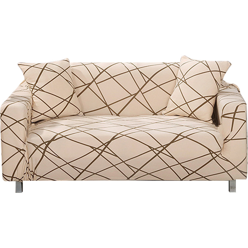 Simple modern sofa cover all-inclusive elastic knitted single three-person solid color sofa cushion universal sofa towel wholesale