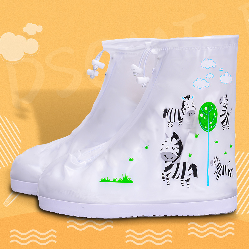 厂家直销新款儿童防雨鞋套防滑防沙耐磨小学生雨鞋套小孩防水2021|ms