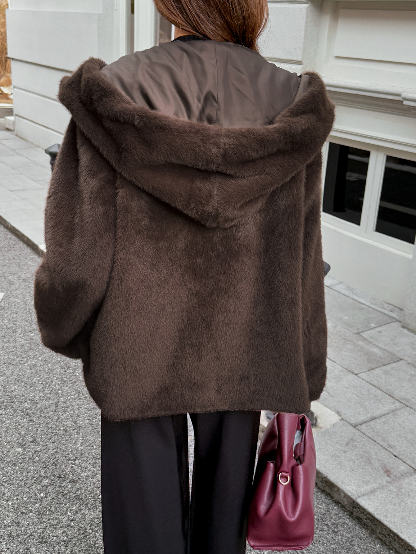 Women's Fur Trimmed Coats And Jackets Elegant Sophisticated Autumn Winter Outerwear_ecoleips.com