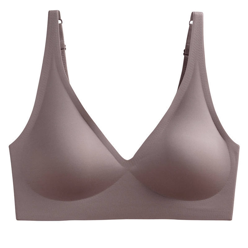女性用外国貿易ソフトサポート下着、プッシュアップ、副乳縮小、たるみ防止、調節可能なシームレスゼリーブラジャー|undefined