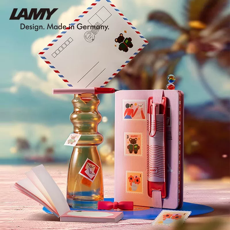 LAMY Lingmei Охотничий Допамин Ручка Столовая Мусс Мята Манго Студенческий Подарок Прямолинейная Ручка