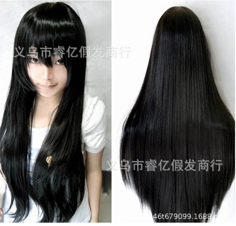 cos假发 彩色长直发cosplay假发 欧美动漫热销款现货80cm假发现货-阿里巴巴